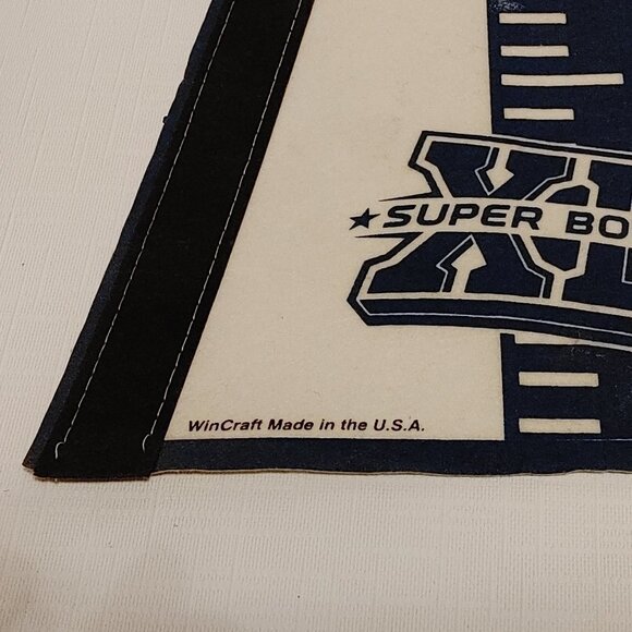 RETRO Super Bowl XLI Pennant AFC CHAMPIONS Indianapolis Colts WinCraft USA - Picture 2 of 6